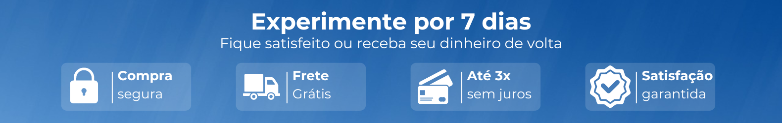 garantia de satisfação